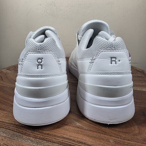 On The Roger Advantage All White Mens White Size 11 Athletic Tennis Shoes PWLZ14 - Picture 5 of 10